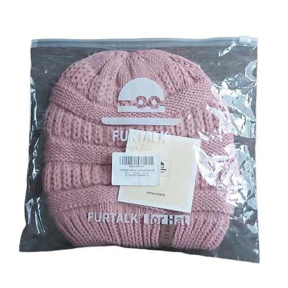 FURTALK Knit Beanie Hat - Picture 3 of 3